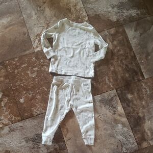 Little Co. Lauren Conrad Baby 12m Organic Cotton Woodland Animal Pajama Set Pj